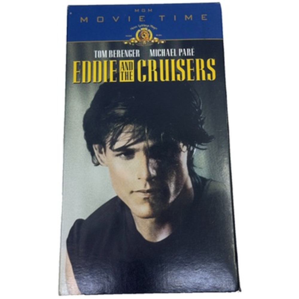 Eddie and the Cruisers VHS 1983 Movie Time MGM Tom Berenger Michael Paré‎ Tested